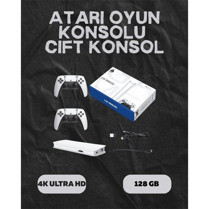 M15 Retro Konsol – 20.000 Oyunlu Çift Gamepadli 4k Hdmı