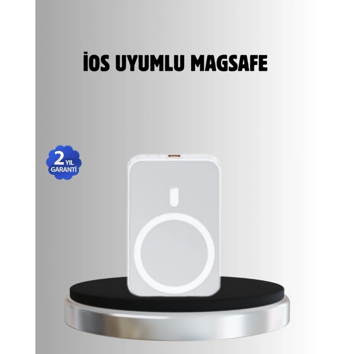 Magsafe Battery Pack – Kablosuz Hızlı Şarj Kompakt Ve Taşınabilir Güç Bankası