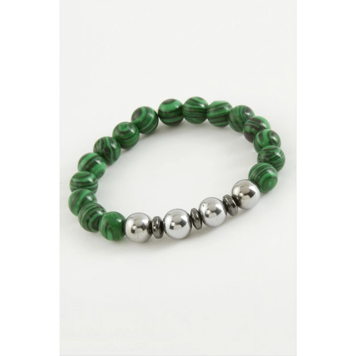 Malahit Hematit Doğaltaş Bileklik