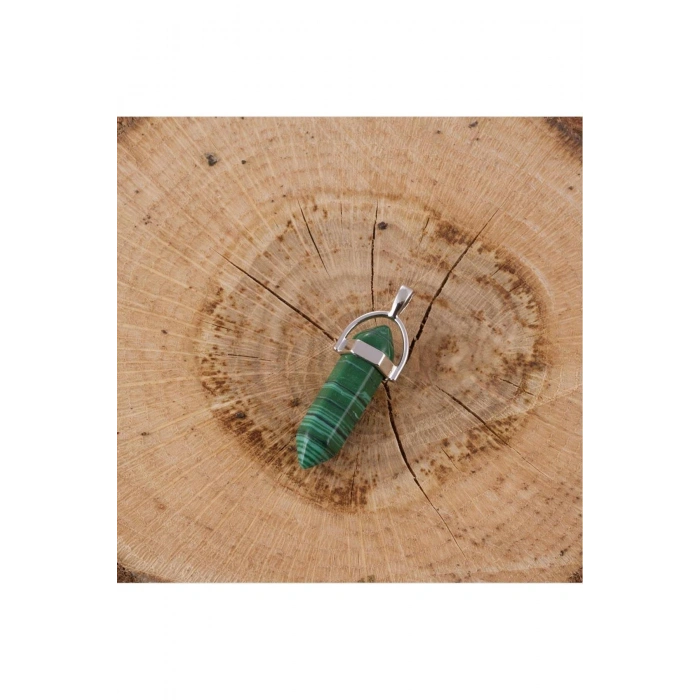 Malahit Point Kolye Ucu