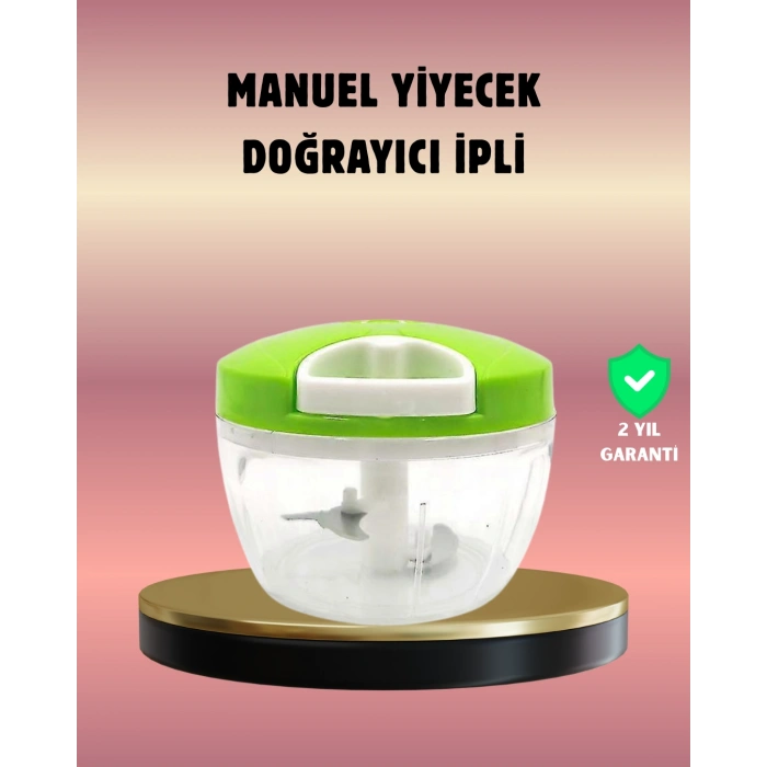 Manuel Mutfak Doğrayıcısı Kolay Temizlenebilir