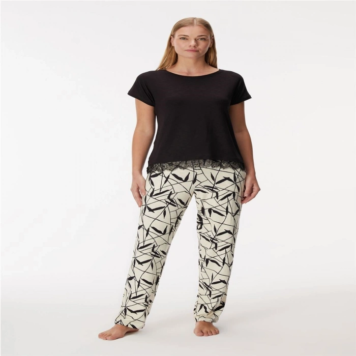 MARSiLYAN- 11361 Kadın T-Shirt ve Pantolon Takım