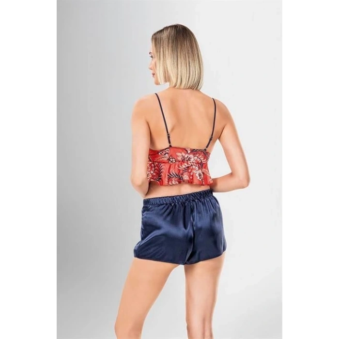 MARSiLYAN-  3lü Şort Takımı Desenli