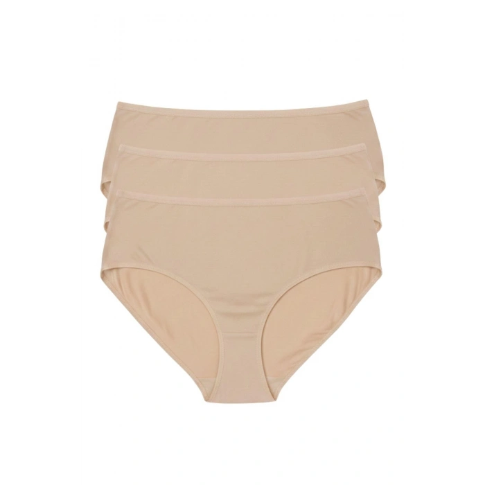 MARSiLYAN- 3LÜ SET KÜLOT-SİYAH-BEYAZ-TEN DOR2850