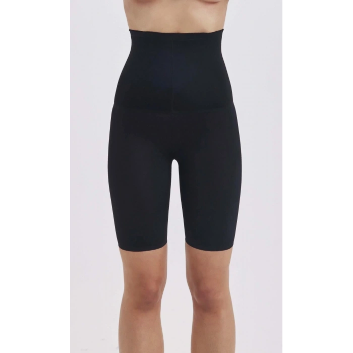 MARSiLYAN- 4007 Poliyamid Lazer Kesim Göbek Toparlayıcı Short