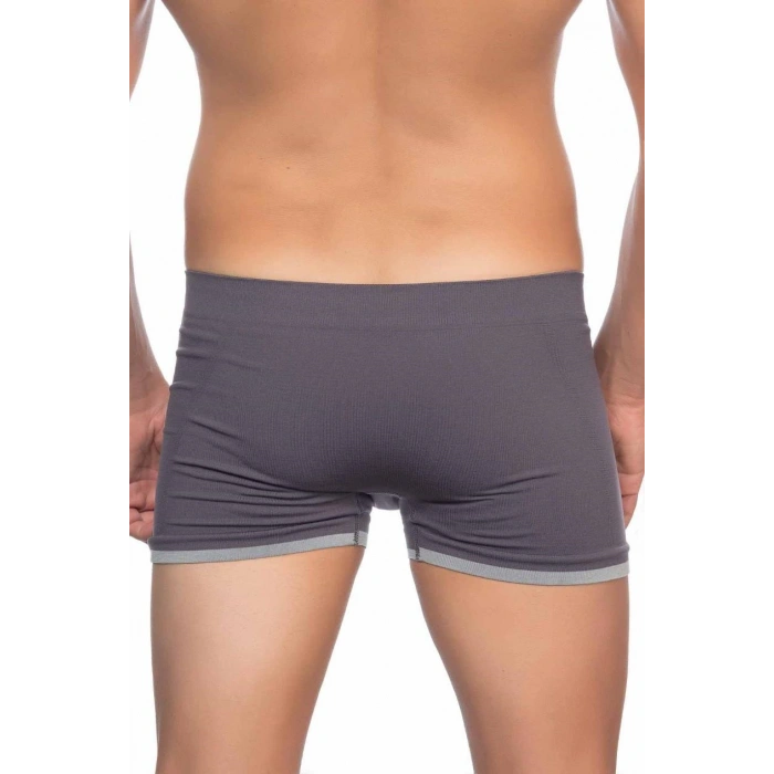 MARSiLYAN-  Antrasit MI Emay 2104 Soft Erkek Boxer