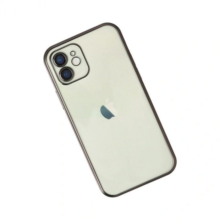 MARSİLYAN™- Apple İphone 11 Kılıf Razer Lensli Silikon - Siyah