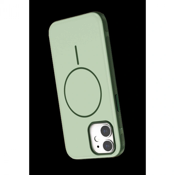 MARSİLYAN™-  Apple İphone 11 Neksa Magsafe Kapak - Yeşil