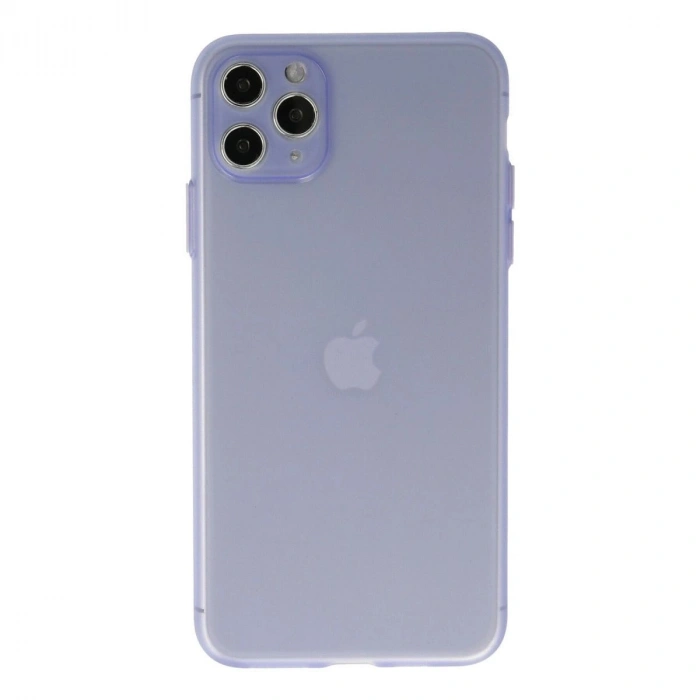 MARSİLYAN™- Apple İphone 11 Pro Max Kılıf Puma Silikon - Mor