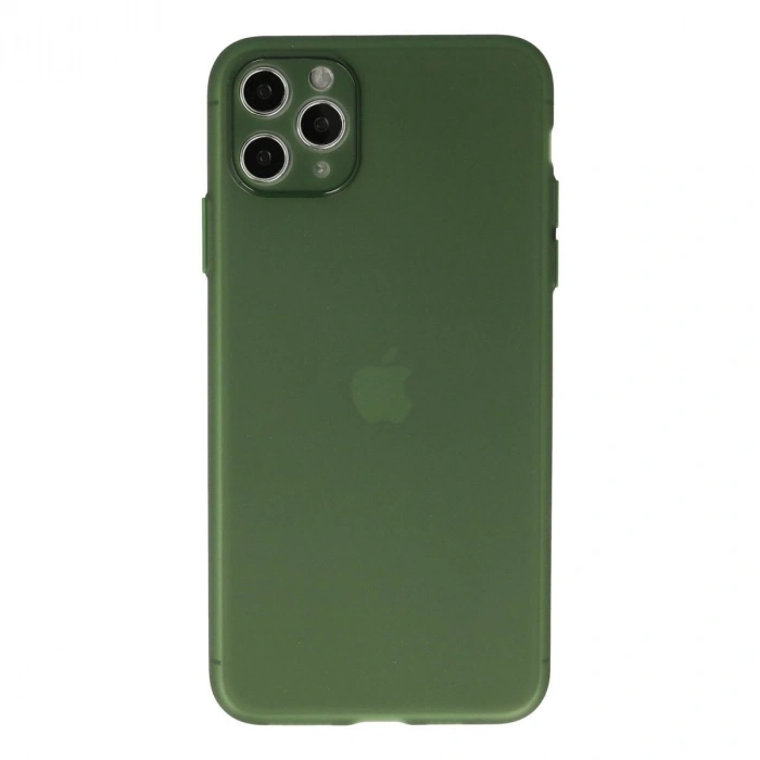MARSİLYAN™- Apple İphone 11 Pro Max Kılıf Puma Silikon - Yeşil