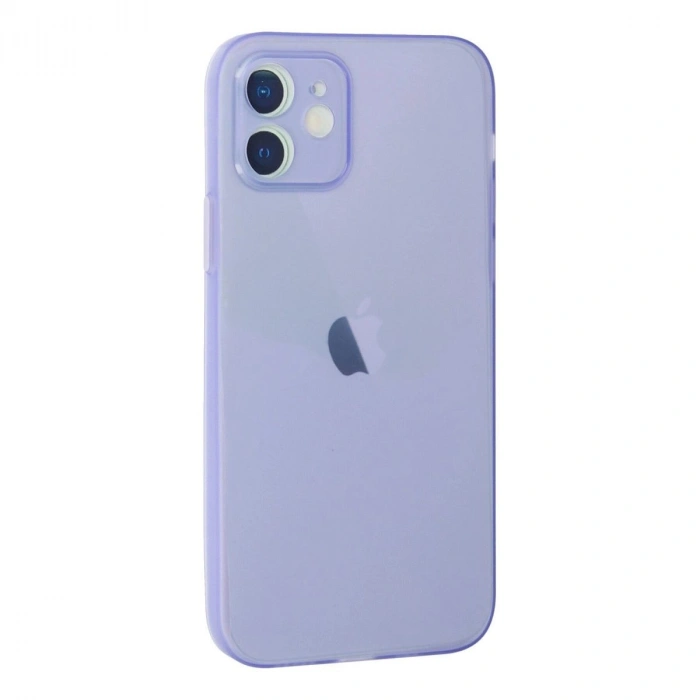 MARSİLYAN™- Apple İphone 12 Kılıf Puma Silikon - Mor