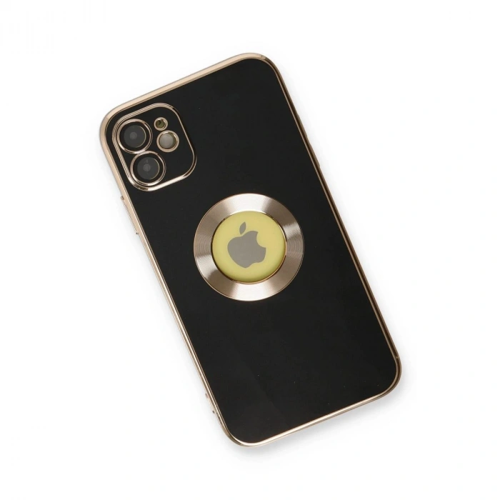 MARSİLYAN™- Apple İphone 12 Kılıf Store Silikon - Siyah