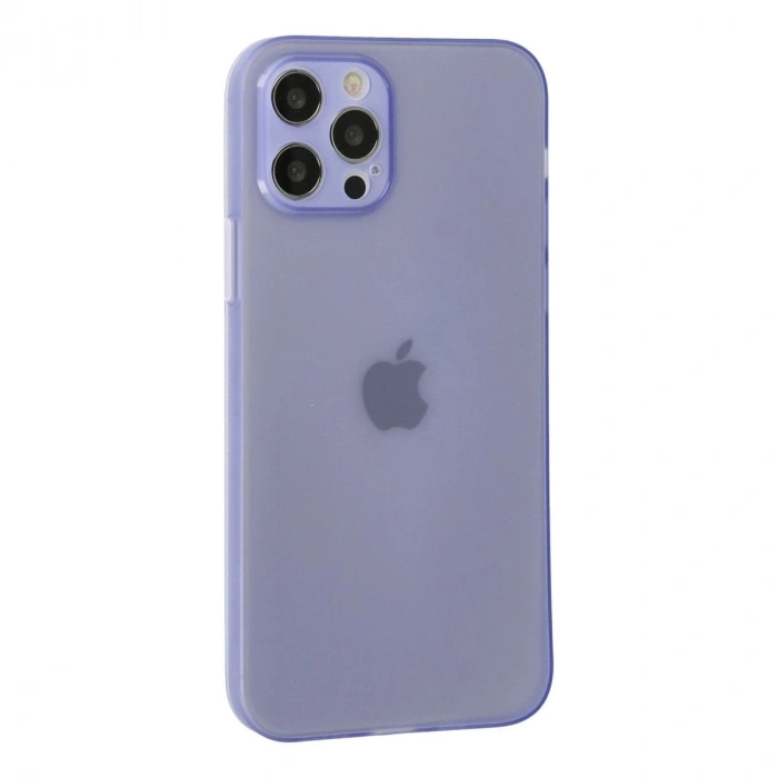 MARSİLYAN™- Apple İphone 12 Pro Kılıf Puma Silikon - Mor