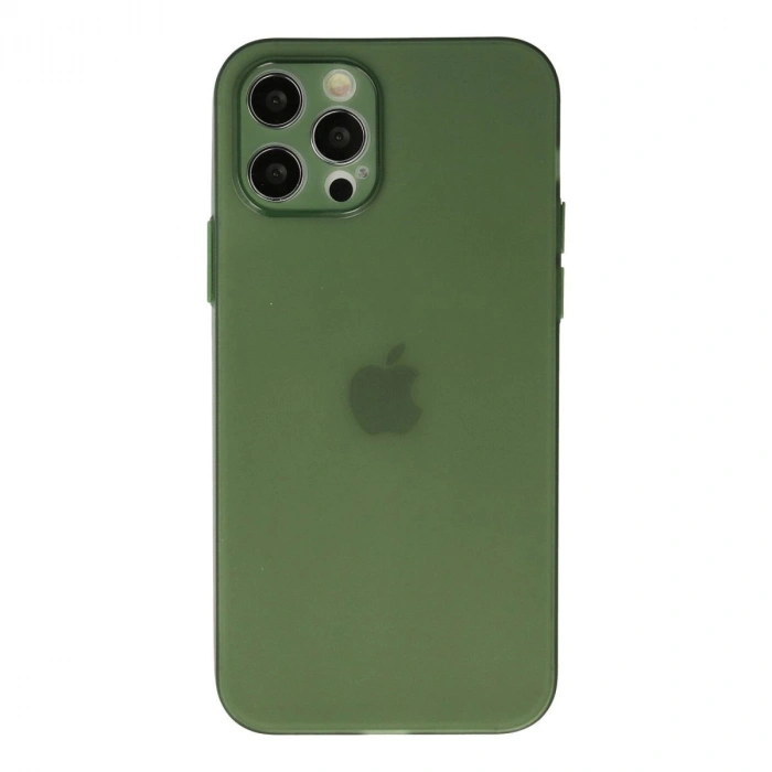 MARSİLYAN™- Apple İphone 12 Pro Kılıf Puma Silikon - Yeşil