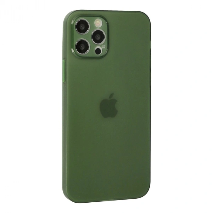 MARSİLYAN™- Apple İphone 12 Pro Kılıf Puma Silikon - Yeşil