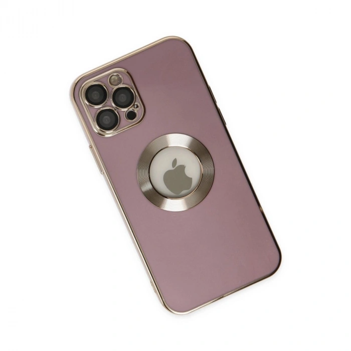 MARSİLYAN™- Apple İphone 12 Pro Kılıf Store Silikon - Mor