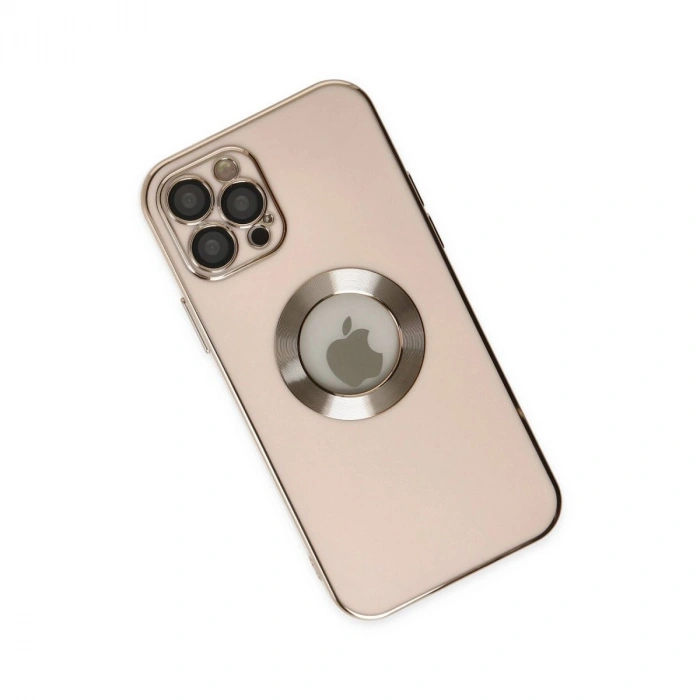 MARSİLYAN™- Apple İphone 12 Pro Kılıf Store Silikon - Pembe