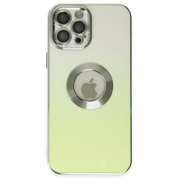 MARSİLYAN™- Apple İphone 12 Pro Max Kılıf Best Silikon - Yeşil