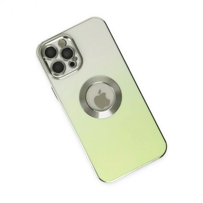 MARSİLYAN™- Apple İphone 12 Pro Max Kılıf Best Silikon - Yeşil