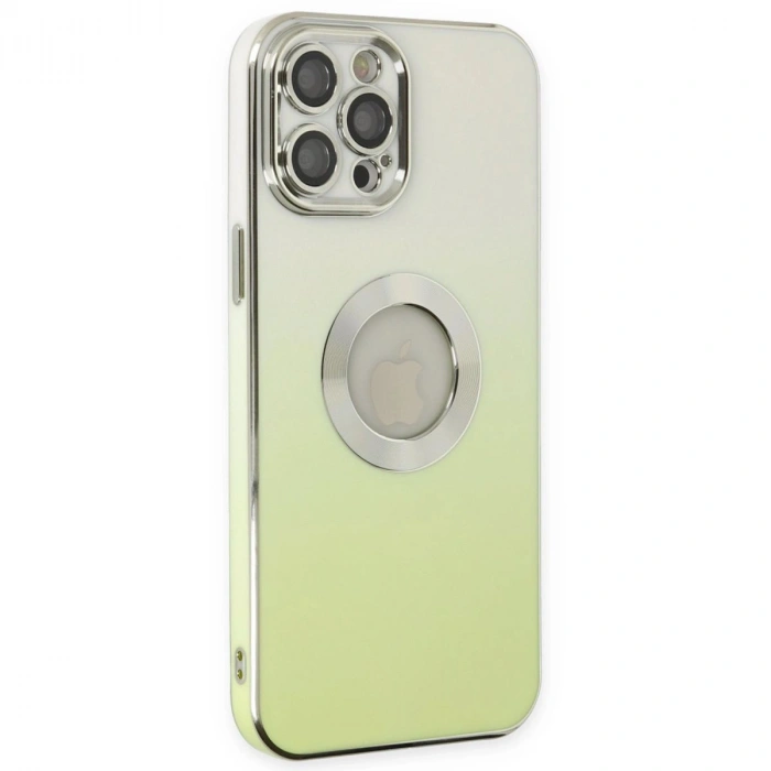 MARSİLYAN™- Apple İphone 12 Pro Max Kılıf Best Silikon - Yeşil