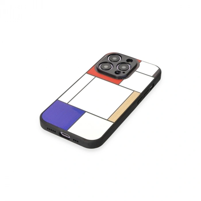 MARSİLYAN™- Apple İphone 12 Pro Max Kılıf Mirror Desenli Kapak - Mirror - 9