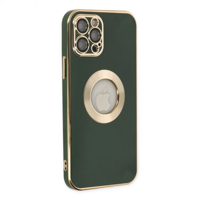 MARSİLYAN™- Apple İphone 12 Pro Max Kılıf Store Silikon - Yeşil
