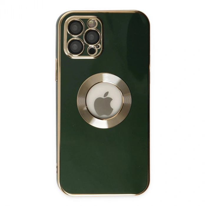 MARSİLYAN™- Apple İphone 12 Pro Max Kılıf Store Silikon - Yeşil
