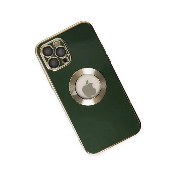 MARSİLYAN™- Apple İphone 12 Pro Max Kılıf Store Silikon - Yeşil