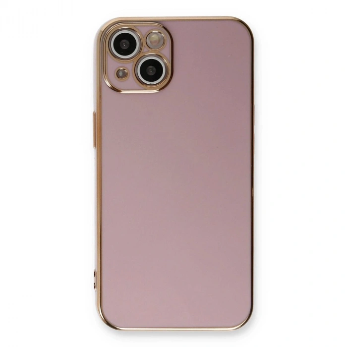 MARSİLYAN™- Apple İphone 13 Kılıf Volet Silikon - Mor