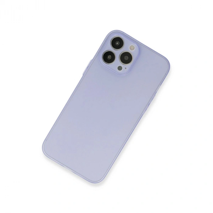 MARSİLYAN™- Apple İphone 13 Pro Kılıf Puma Silikon - Mor