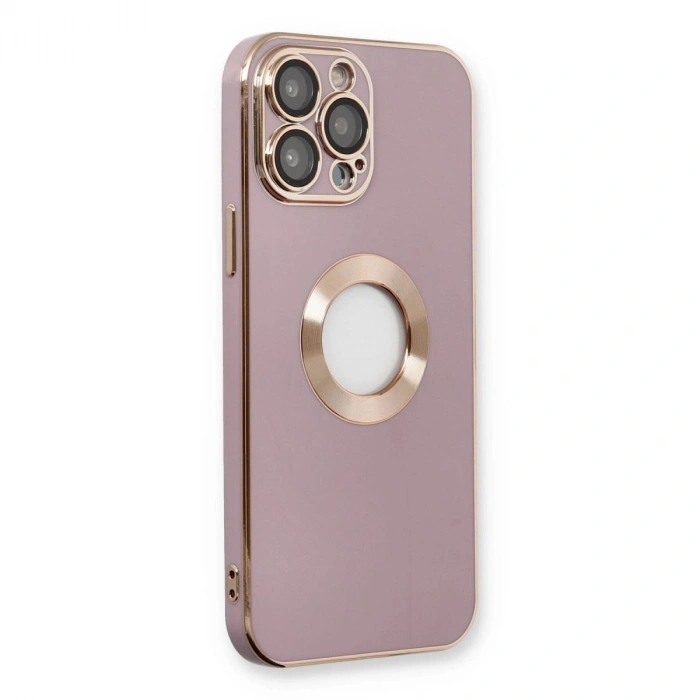 MARSİLYAN™- Apple İphone 13 Pro Kılıf Store Silikon - Mor