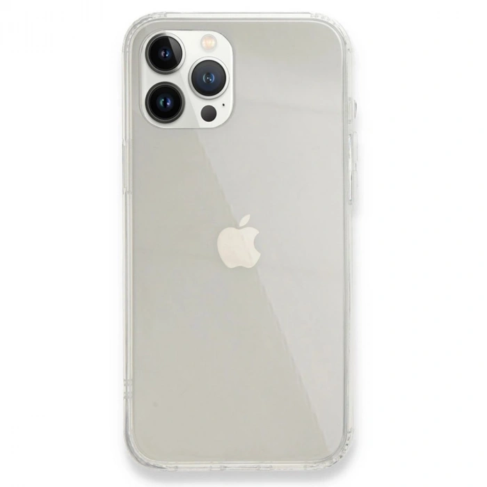 MARSİLYAN™- Apple İphone 13 Pro Max Kılıf 3d Vera - Şeffaf