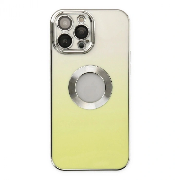 MARSİLYAN™- Apple İphone 13 Pro Max Kılıf Best Silikon - Sarı