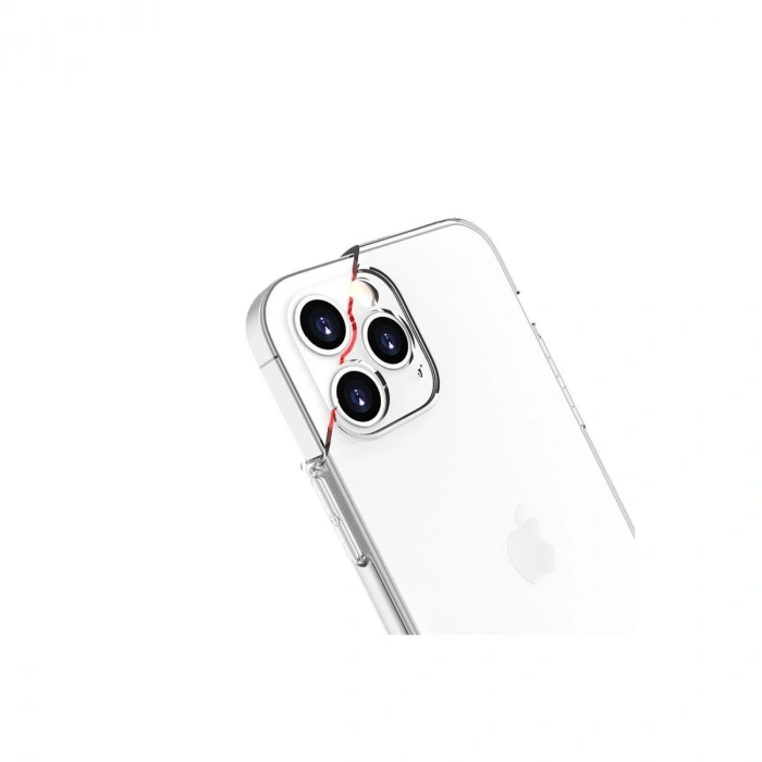 MARSİLYAN™- Apple İphone 13 Pro Max Kılıf Lüx Şeffaf Silikon