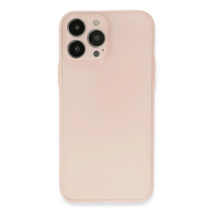 MARSİLYAN™- Apple İphone 13 Pro Max Kılıf Puma Silikon - Pembe