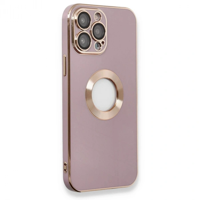 MARSİLYAN™- Apple İphone 13 Pro Max Kılıf Store Silikon - Mor