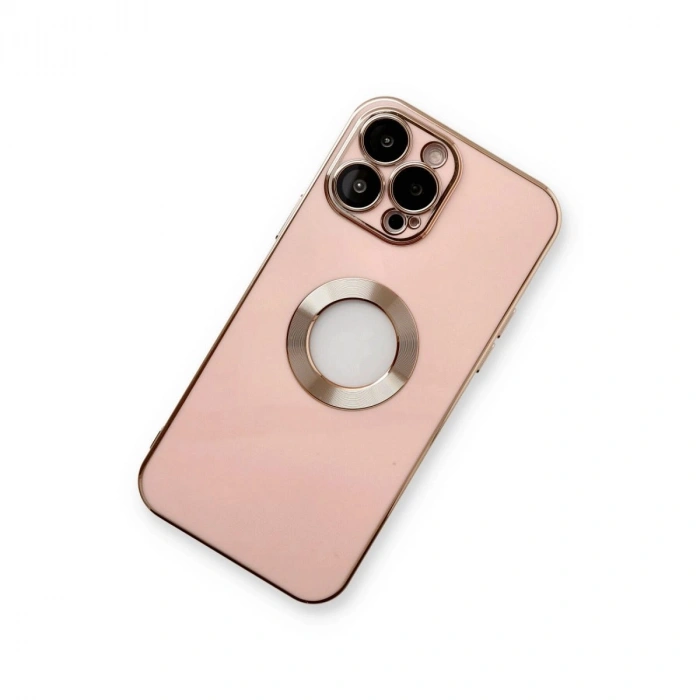 MARSİLYAN™- Apple İphone 13 Pro Max Kılıf Store Silikon - Pembe