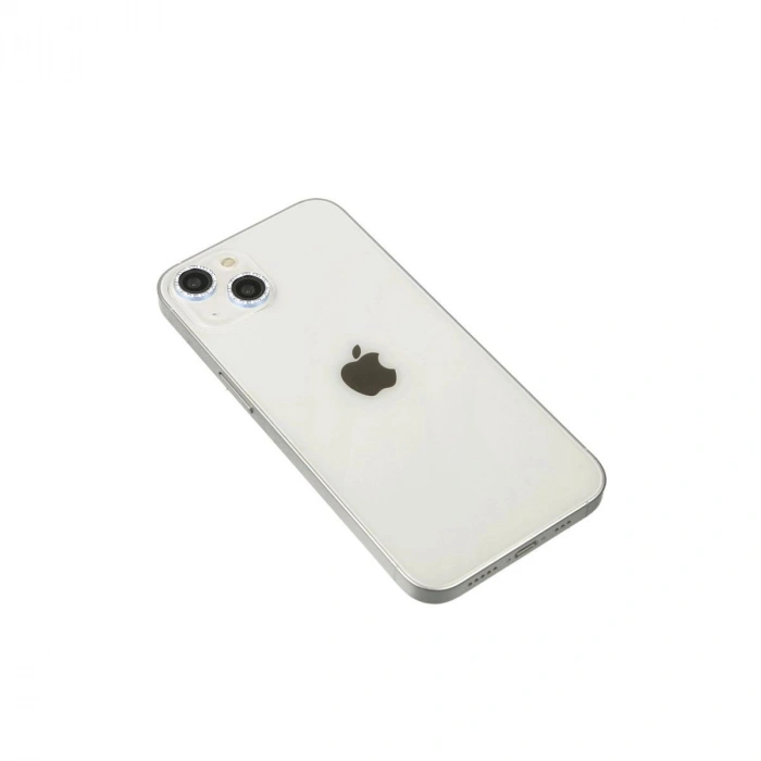 MARSİLYAN™- Apple İphone 14 Diamond Kamera Lens - Sierra Blue