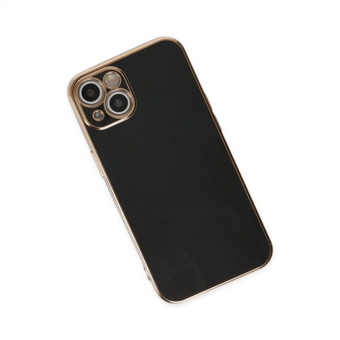 MARSİLYAN™- Apple İphone 14 Kılıf Volet Silikon - Siyah