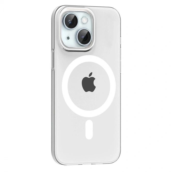 MARSİLYAN™-  Apple İphone 14 Pc Blank Magsafe Kapak - Şeffaf