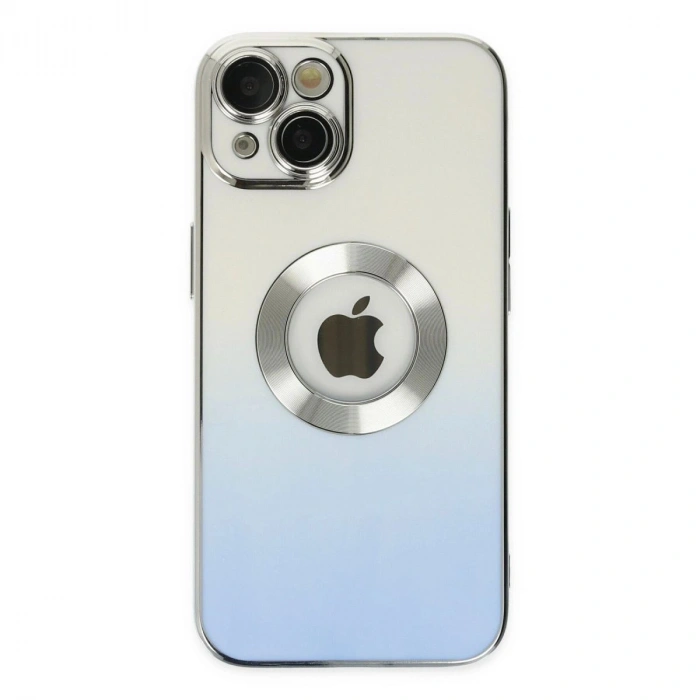 MARSİLYAN™- Apple İphone 14 Plus Kılıf Best Silikon - Mavi