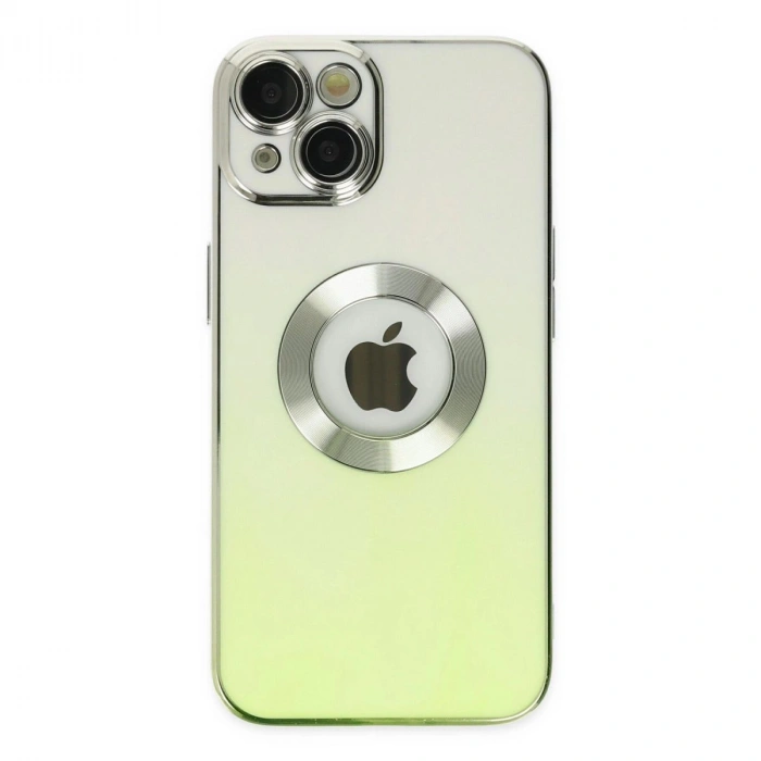 MARSİLYAN™- Apple İphone 14 Plus Kılıf Best Silikon - Yeşil