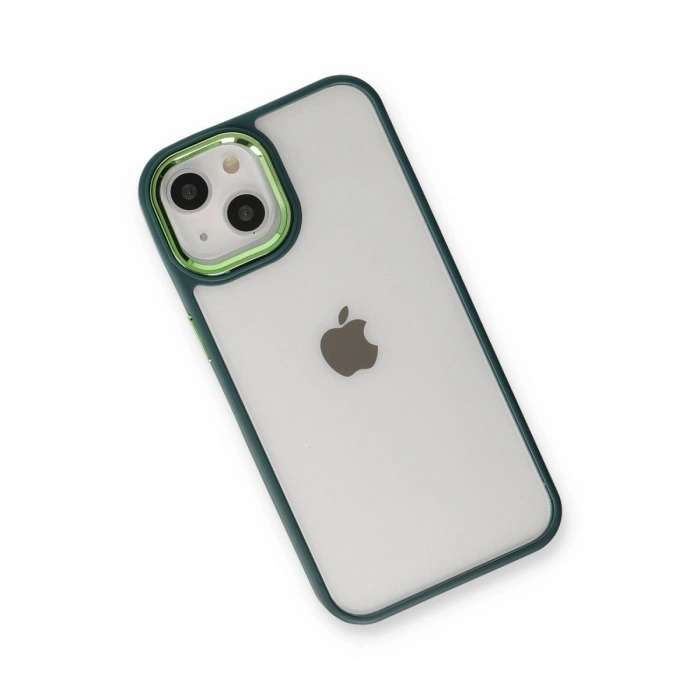 MARSİLYAN™- Apple İphone 14 Plus Kılıf Dora Kapak - Haki Yeşil