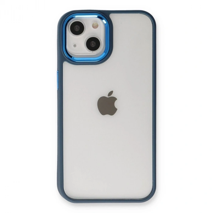 MARSİLYAN™- Apple İphone 14 Plus Kılıf Dora Kapak - Mavi