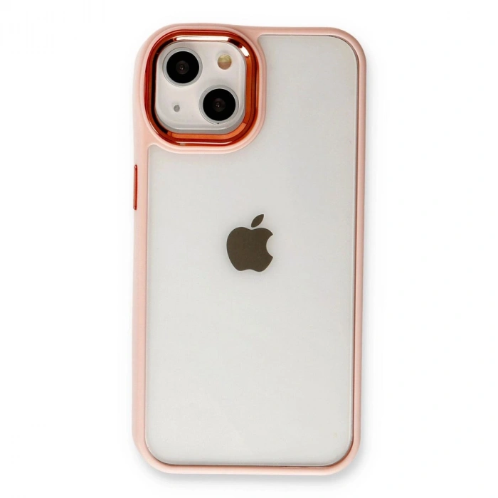 MARSİLYAN™- Apple İphone 14 Plus Kılıf Dora Kapak - Pudra