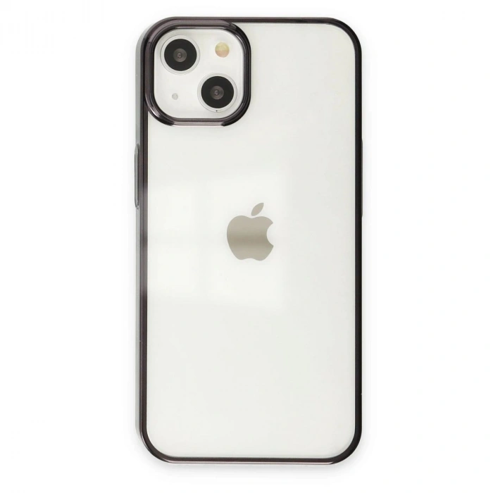 MARSİLYAN™- Apple İphone 14 Plus Kılıf Element Silikon - Siyah