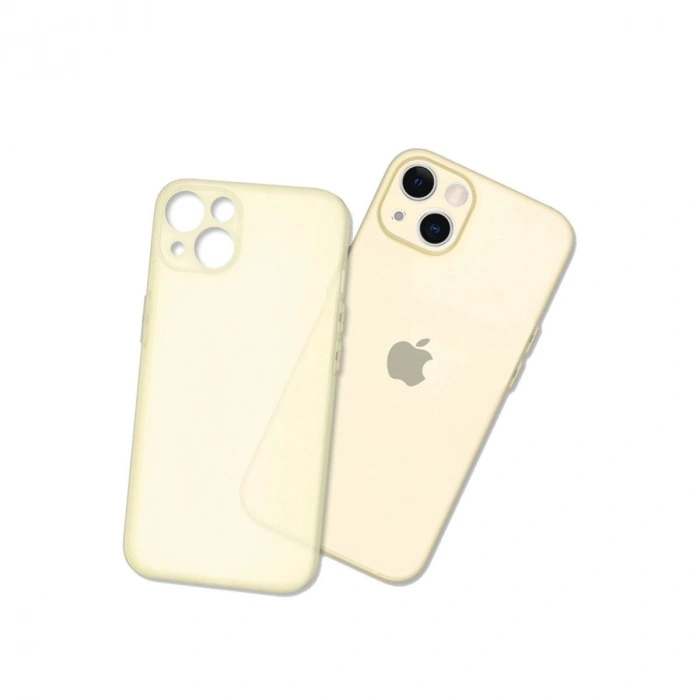 MARSİLYAN™- Apple İphone 14 Plus Kılıf Puma Silikon - Gold