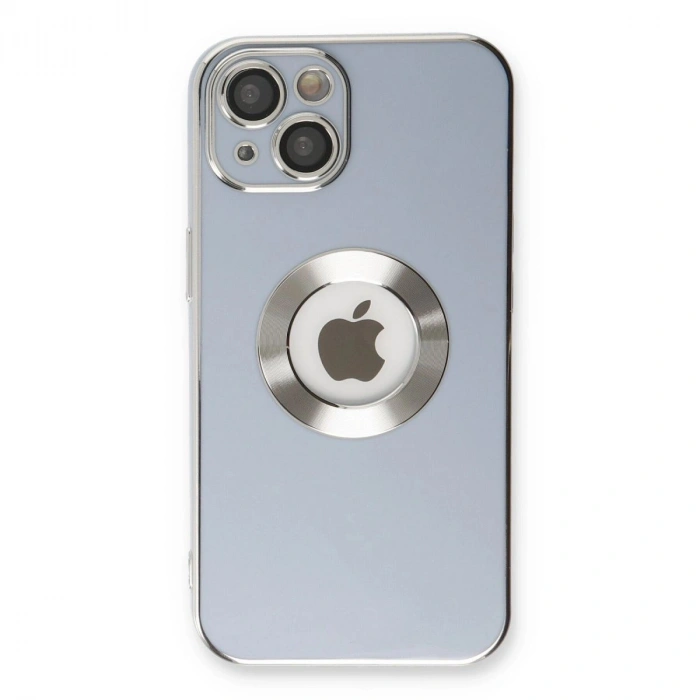 MARSİLYAN™- Apple İphone 14 Plus Kılıf Store Silikon - Sierra Blue