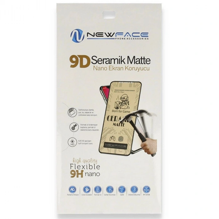 MARSİLYAN™- Apple İphone 14 Plus Mat Seramik Nano Ekran Koruyucu