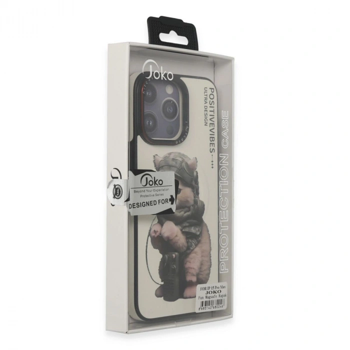 MARSİLYAN™-  Apple İphone 14 Pro Fun Magsafe Kapak - Mor
